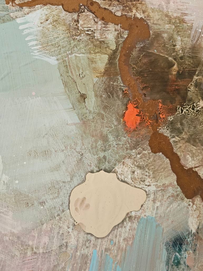 Original Abstract Expressionism Abstract Painting by Lotta Siren