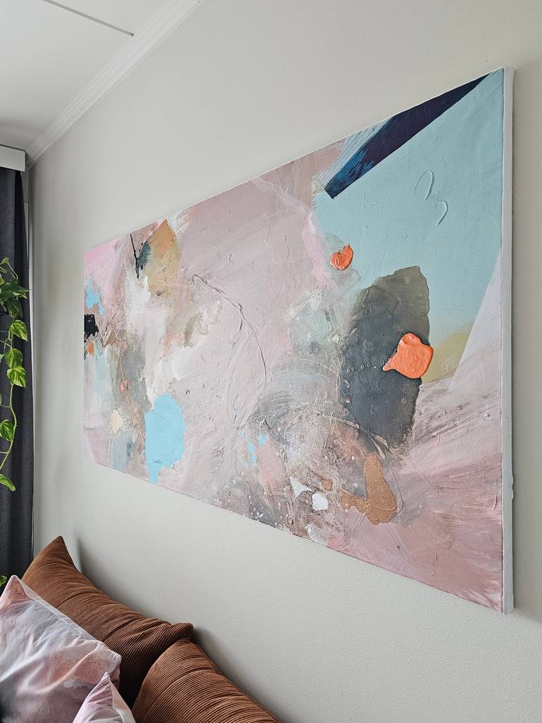Original Abstract Expressionism Abstract Painting by Lotta Siren