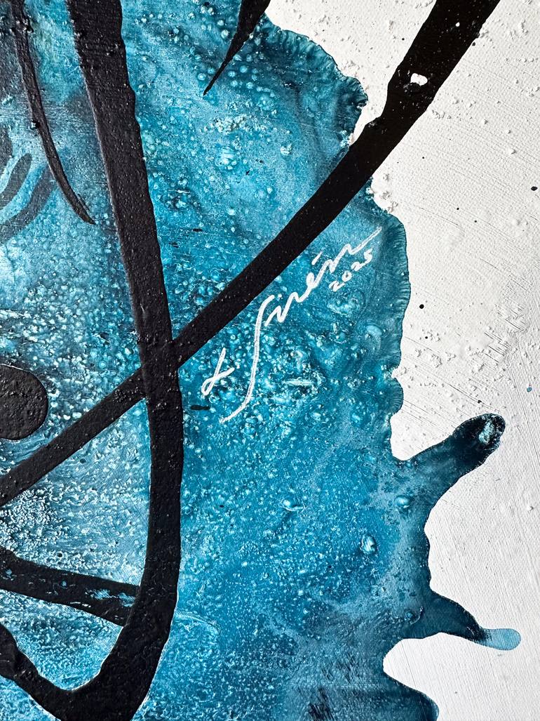 Original Abstract Expressionism Abstract Painting by Lotta Siren