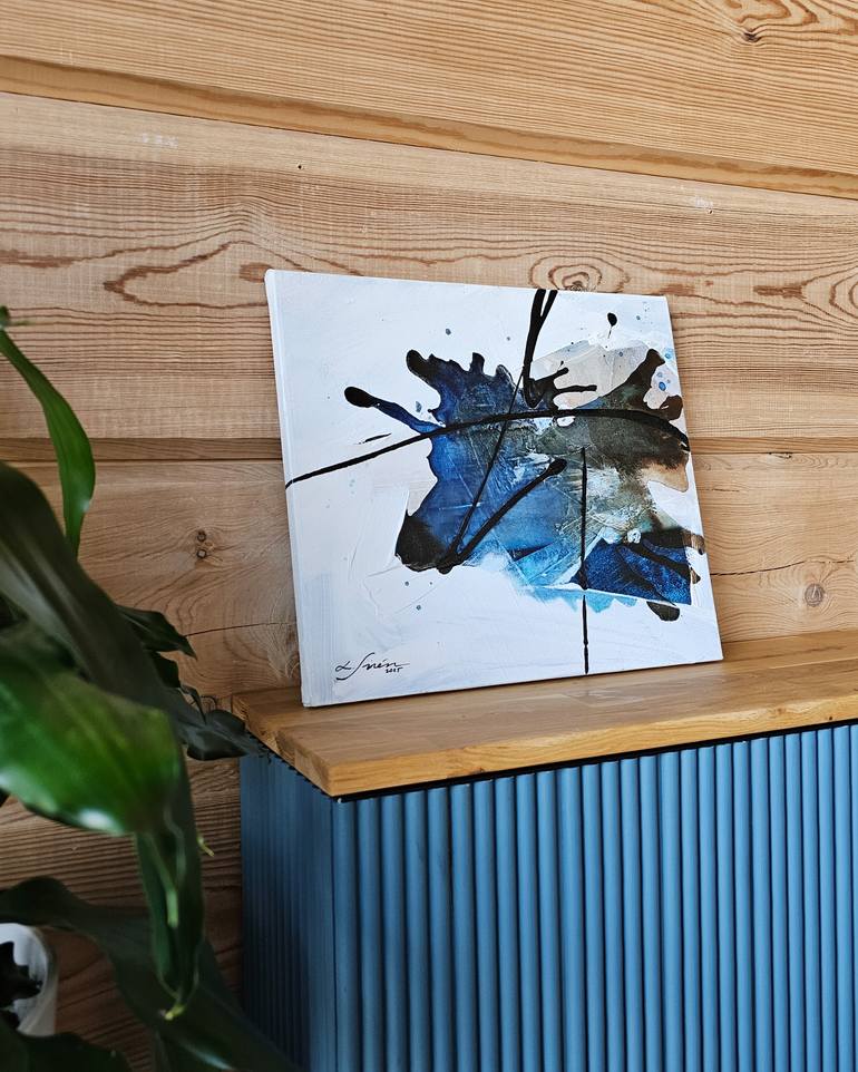 Original Abstract Expressionism Abstract Painting by Lotta Siren