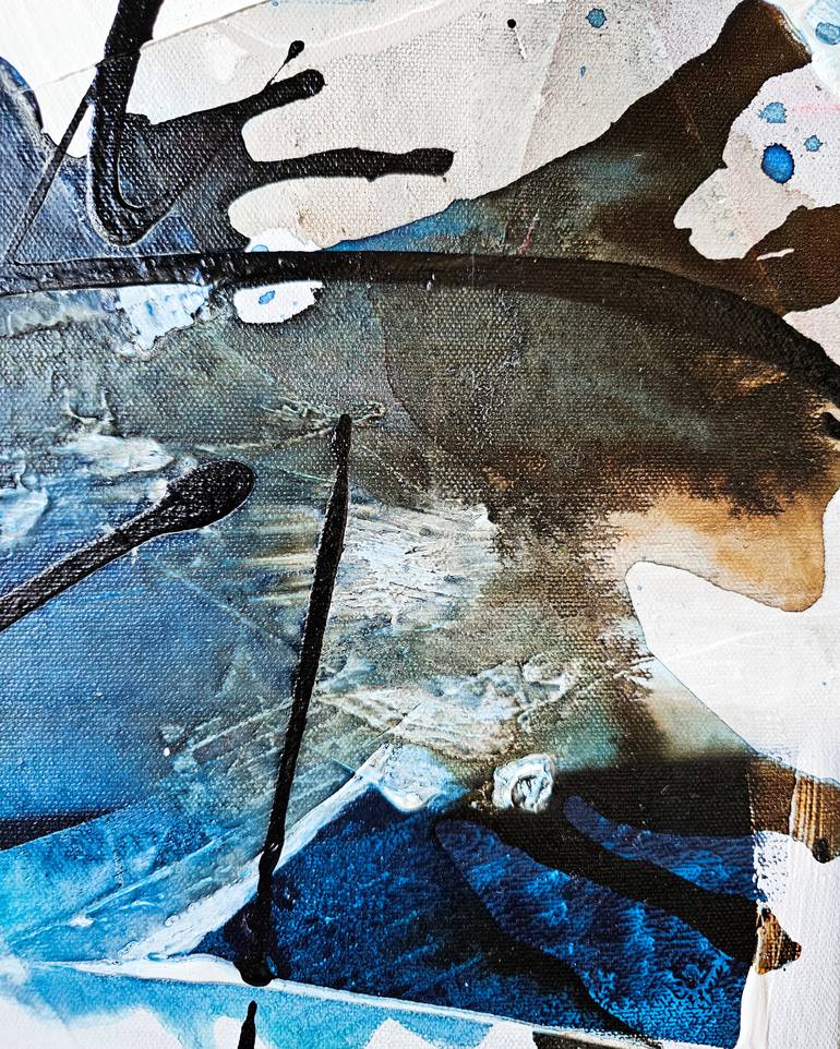 Original Abstract Expressionism Abstract Painting by Lotta Siren