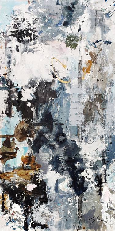 Original Abstract Expressionism Abstract Paintings by Lotta Sirén