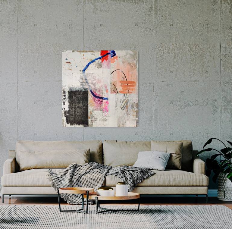 Original Abstract Painting by Lotta Sirén