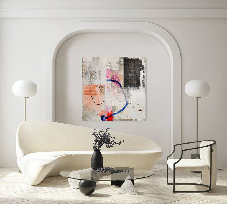 Original Abstract Painting by Lotta Sirén