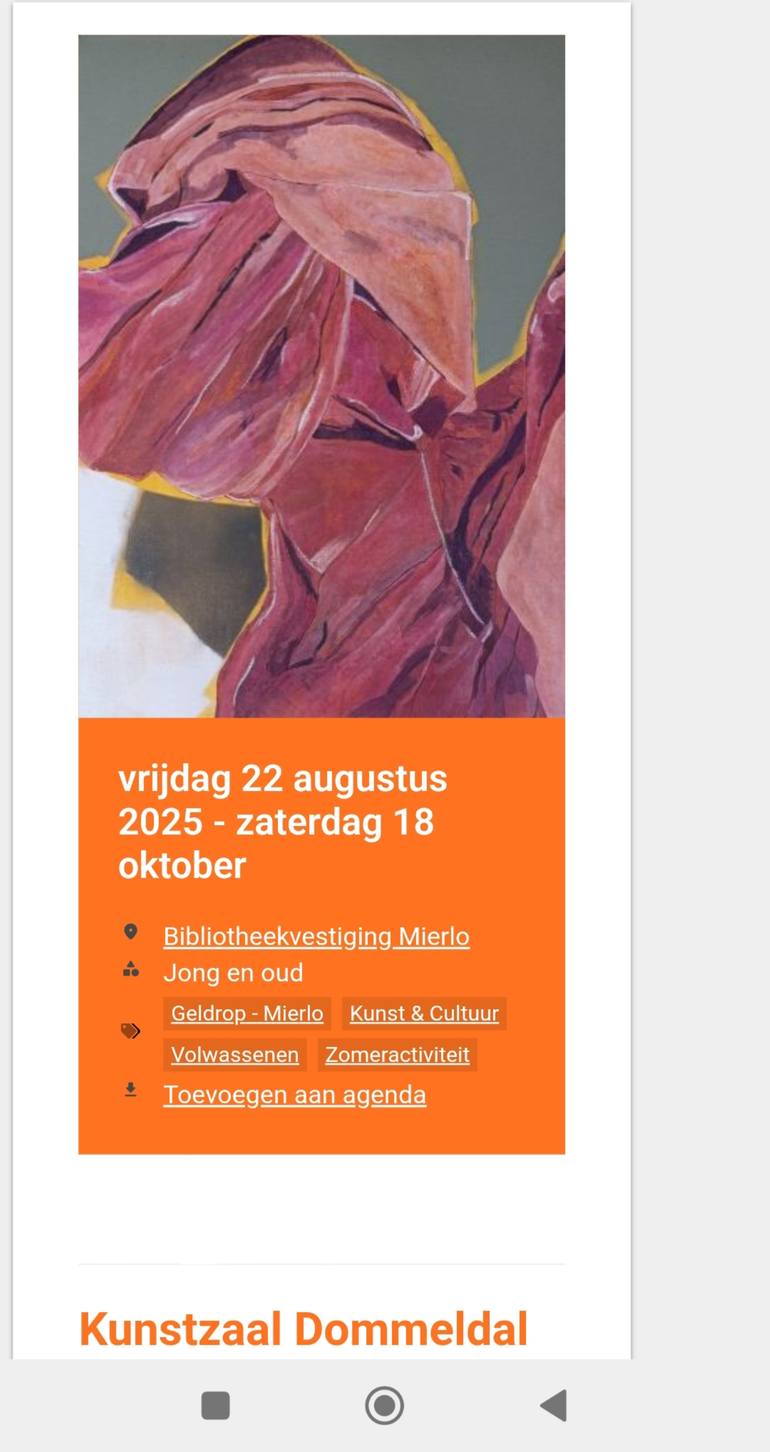 Original Abstract Expressionism Abstract Painting by Mieke Van Os