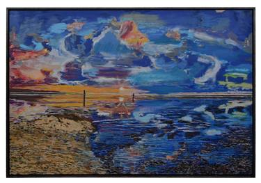 Original Expressionism Seascape Paintings by Mieke Van Os