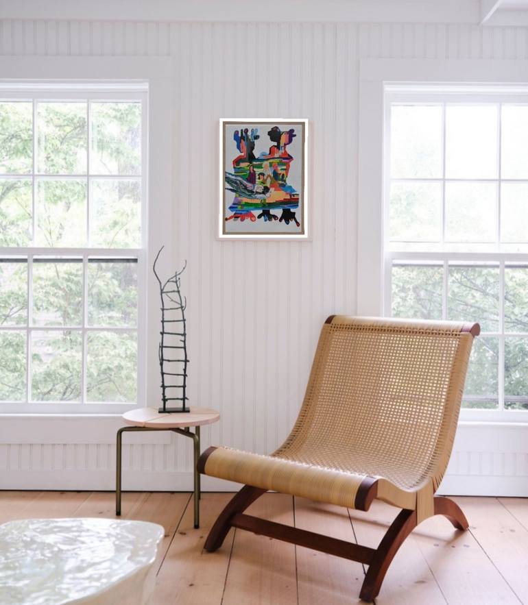 Original Contemporary People Painting by Mieke Van Os