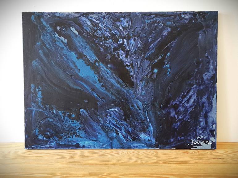 Original Abstract Nature Painting by Jane M Pan