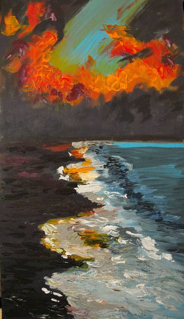 Original Seascape Paintings by Maria Afanassiev