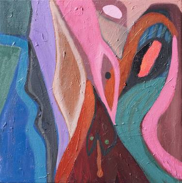 Original Abstract Paintings by Jennifer Lothrigel