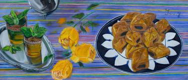 Original Figurative Still Life Painting by Younes Sari