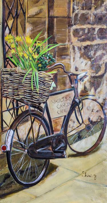 Original Figurative Transportation Painting by Younes Sari