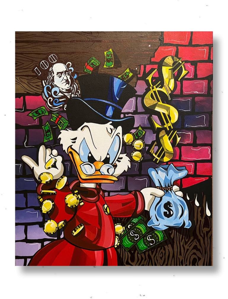 Original Pop Art Other Painting by Liubov Voit