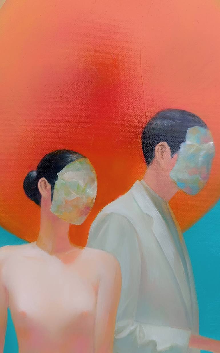 Original People Painting by yibing Zhang