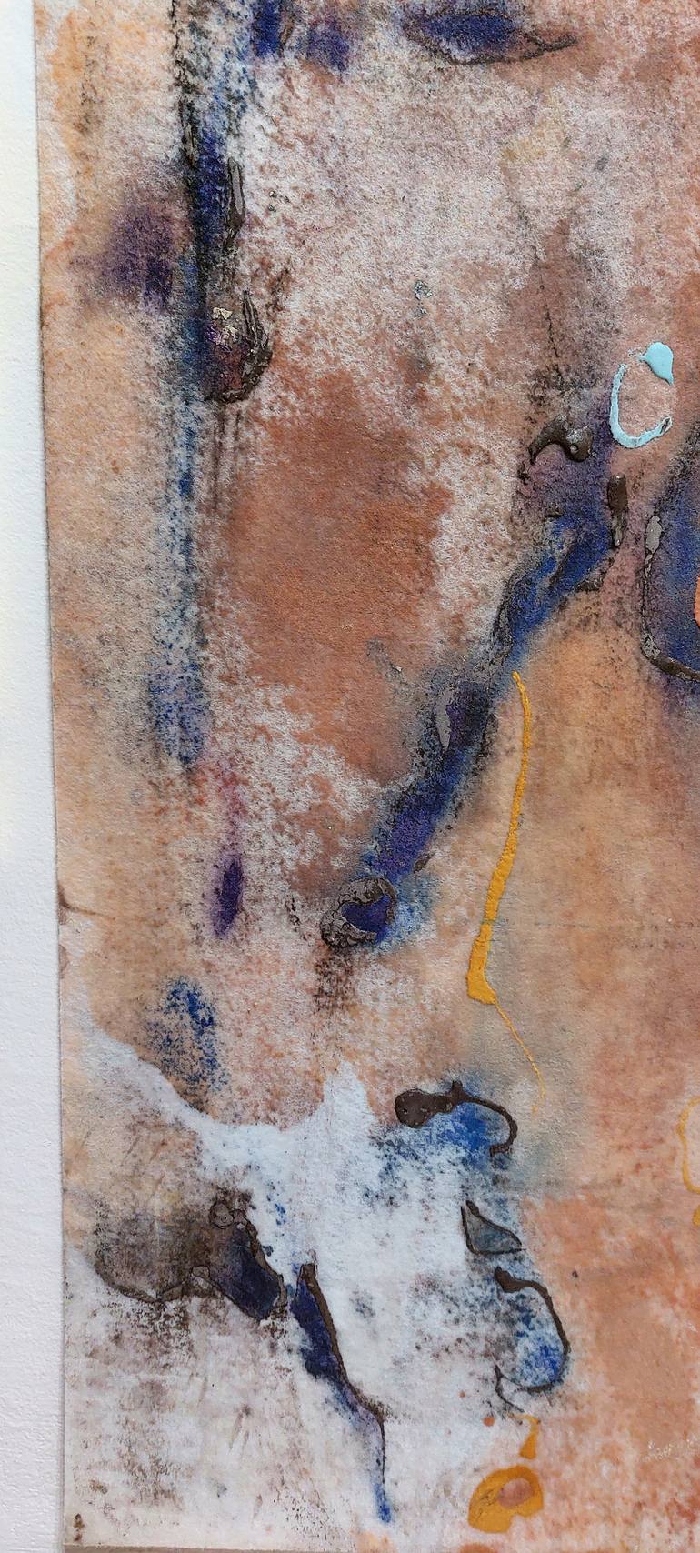 Original Abstract Expressionism Abstract Painting by Lia Bonetti