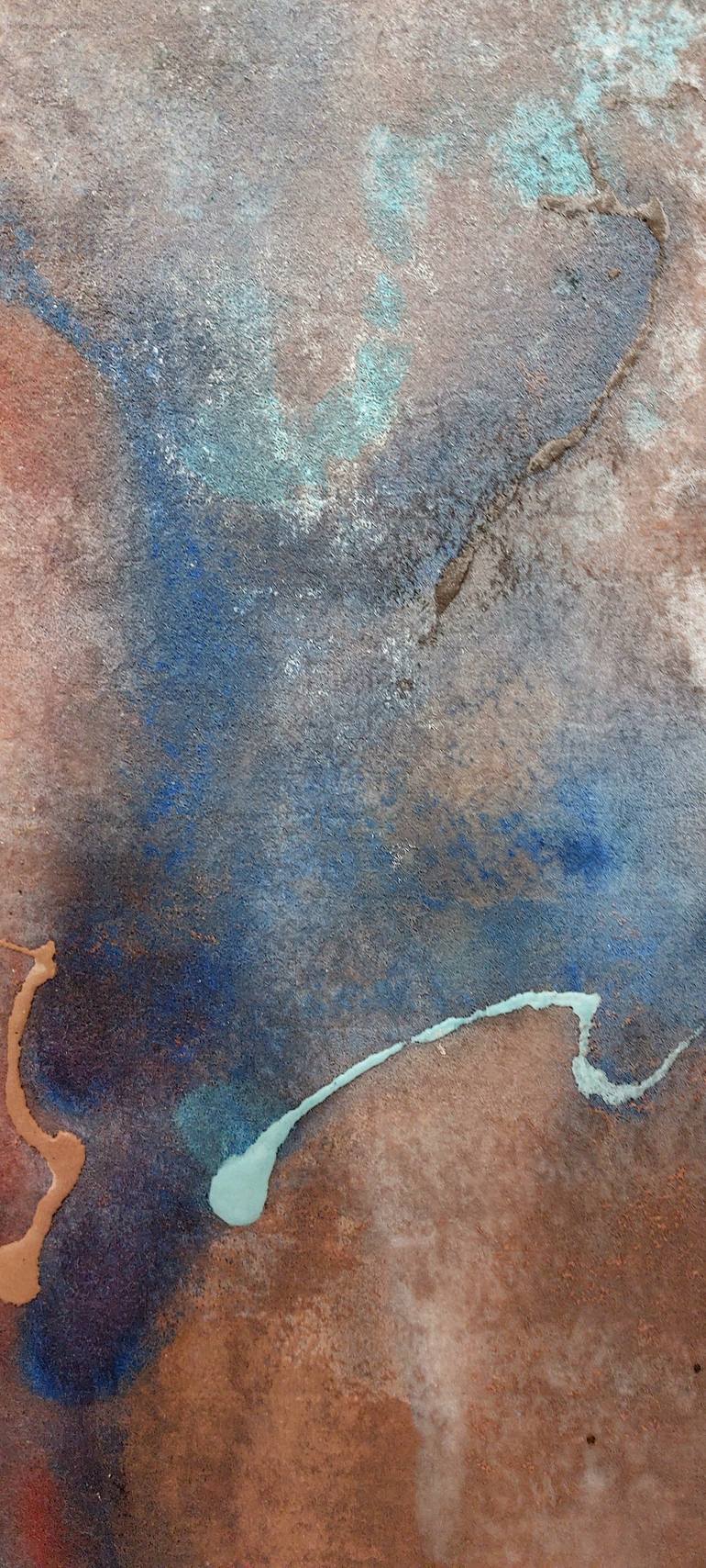 Original Abstract Expressionism Abstract Painting by Lia Bonetti