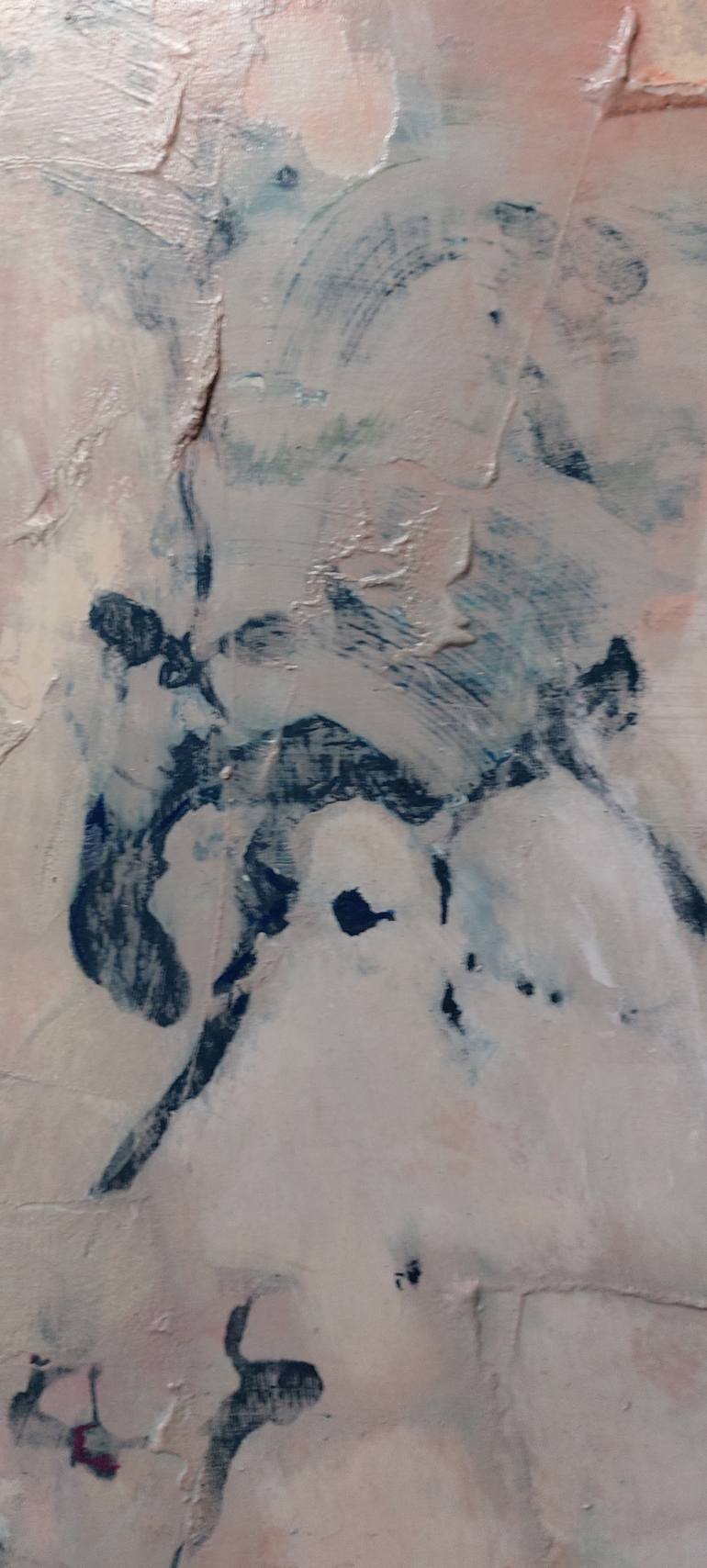 Original Abstract Expressionism Abstract Painting by Lia Bonetti