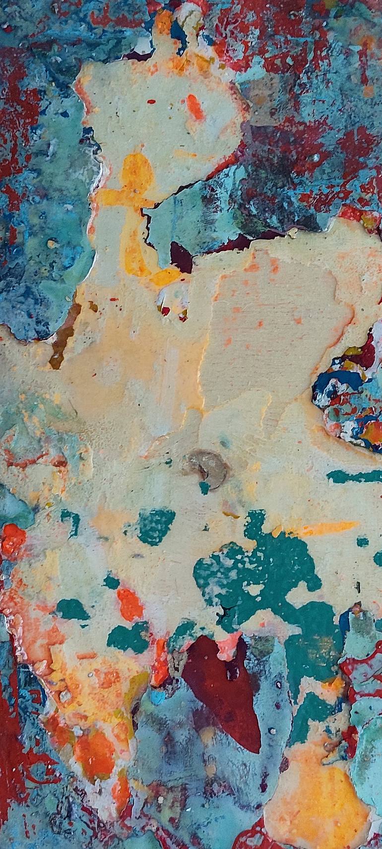 Original Abstract Expressionism Abstract Painting by Lia Bonetti