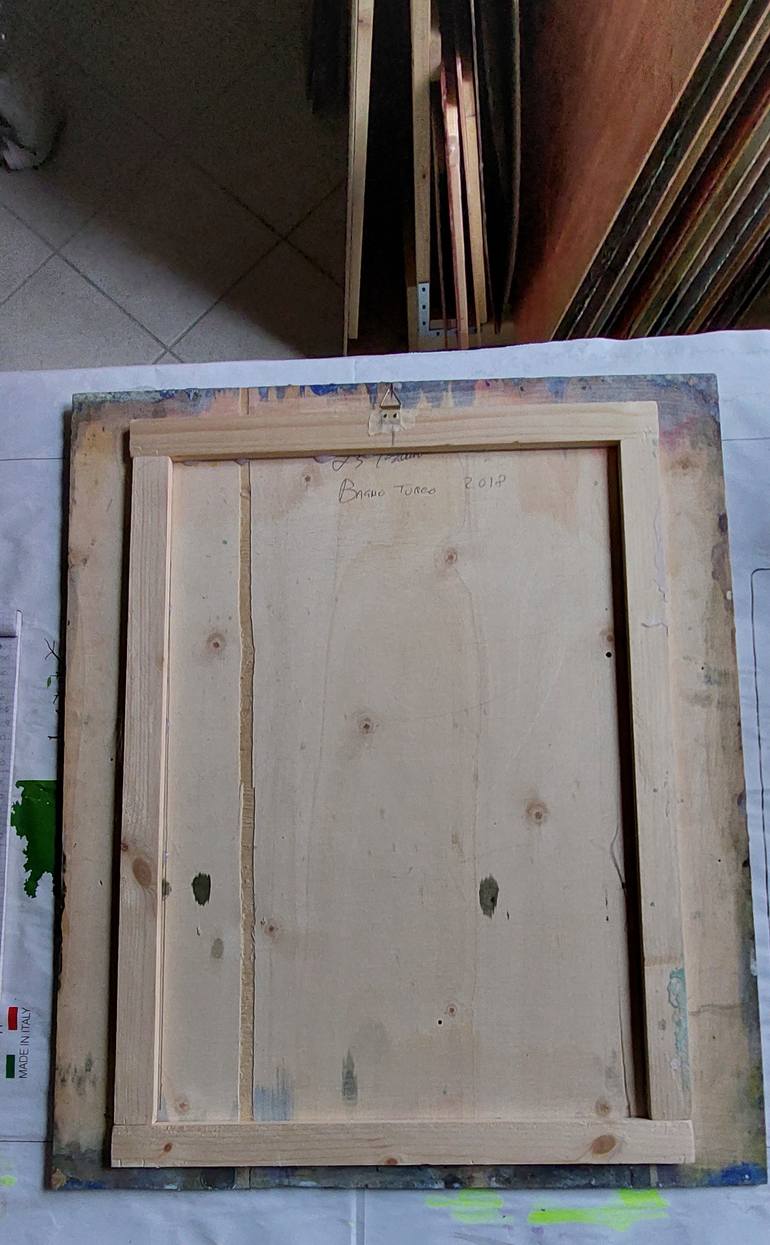 Original Abstract Expressionism Abstract Painting by Lia Bonetti