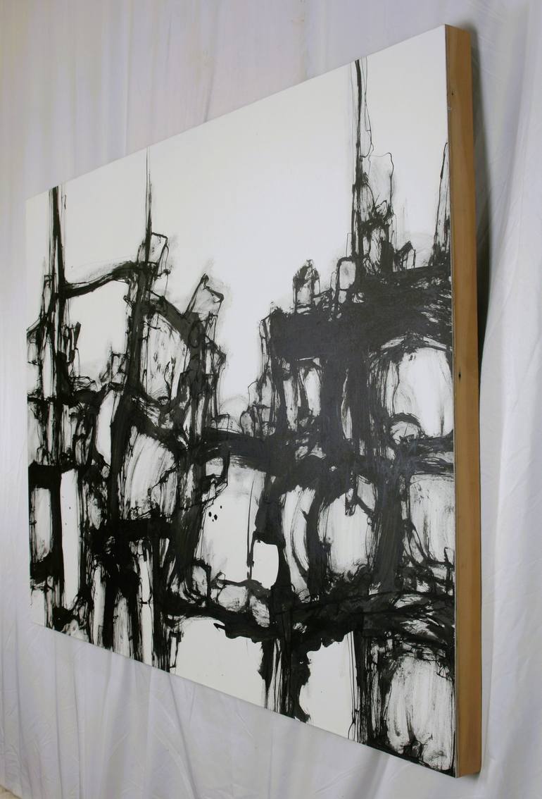 Original Abstract Drawing by Tim Lundholm