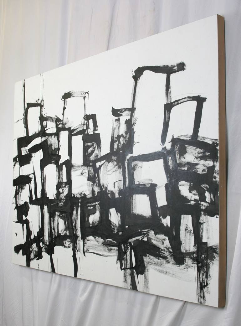 Original Abstract Drawing by Tim Lundholm