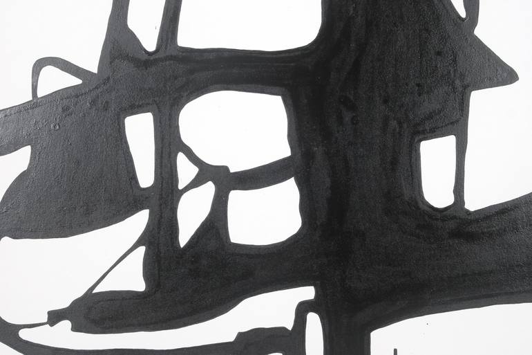 Original Abstract Expressionism Abstract Drawing by Tim Lundholm