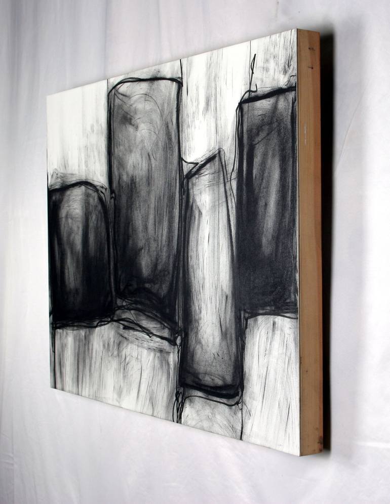 Original Abstract Expressionism Abstract Drawing by Tim Lundholm