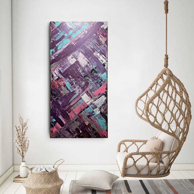 Original Abstract Expressionism Abstract Painting by Jason Galeener