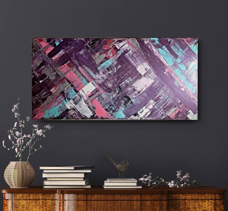 Original Abstract Expressionism Abstract Painting by Jason Galeener