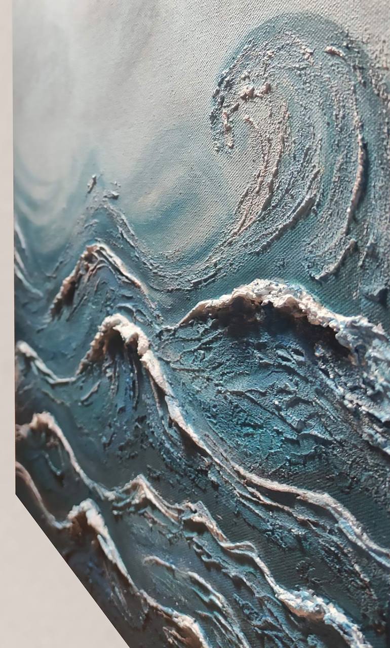 Original Conceptual Landscape Painting by Anastasia Sokolova