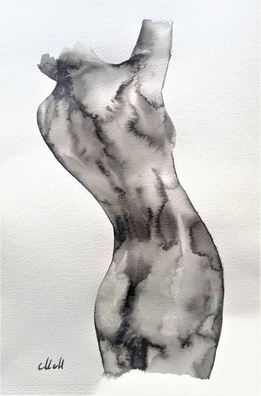Original Abstract Body Paintings by Mateja Marinko