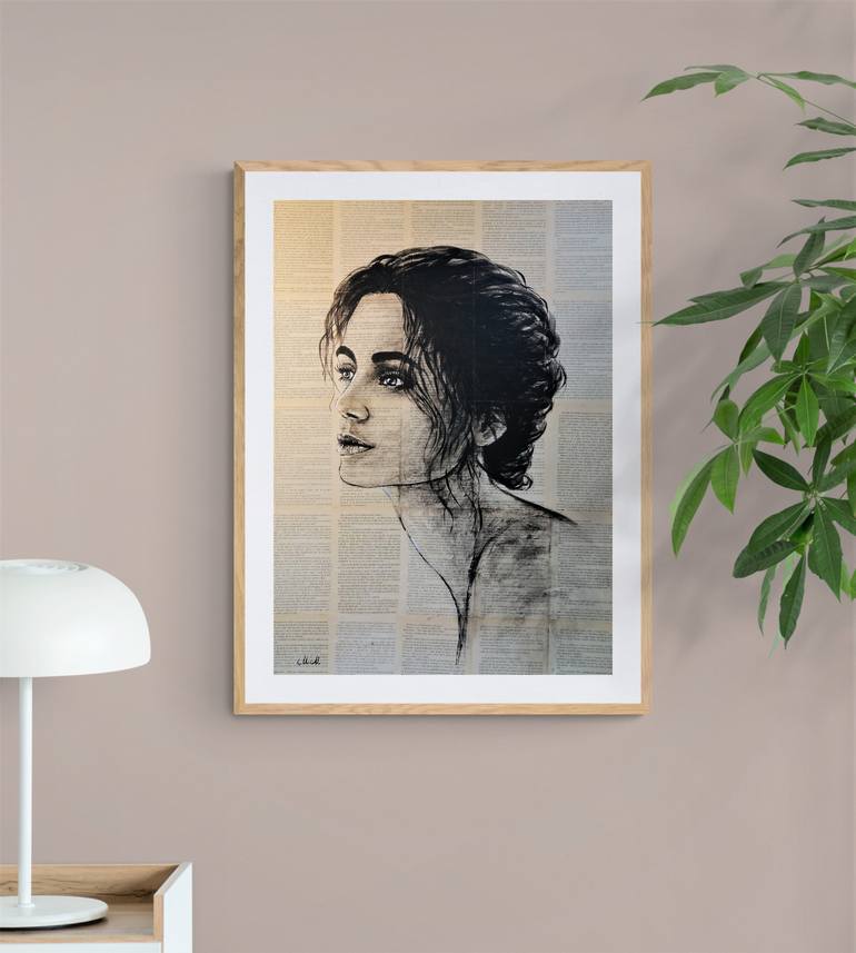 Original Contemporary People Painting by Mateja Marinko