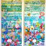 Deep sea in effervescence n° 1 + n°2