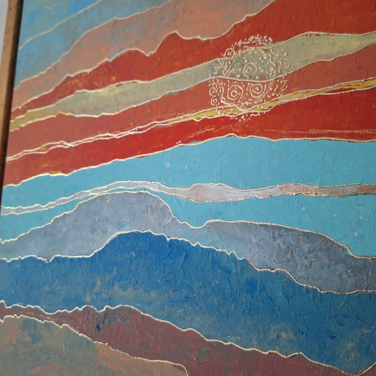 Original Contemporary Nature Painting by Elif Lewis