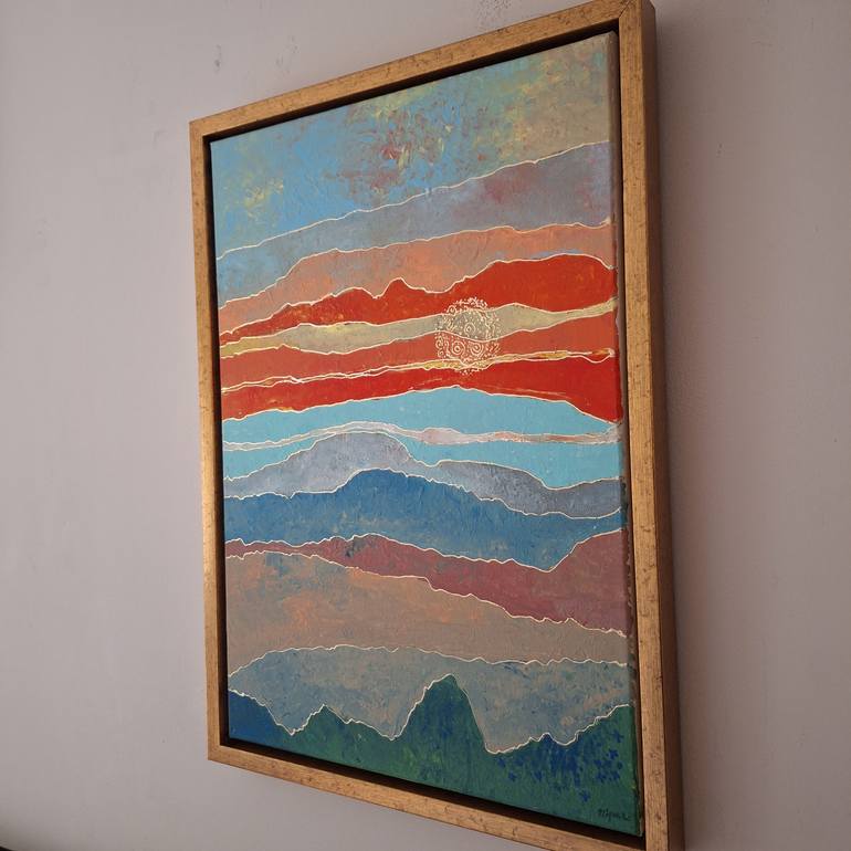 Original Contemporary Nature Painting by Elif Lewis