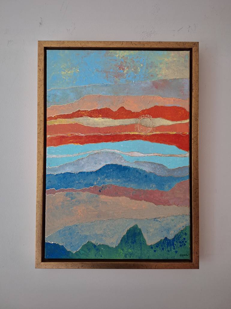 Original Contemporary Nature Painting by Elif Lewis