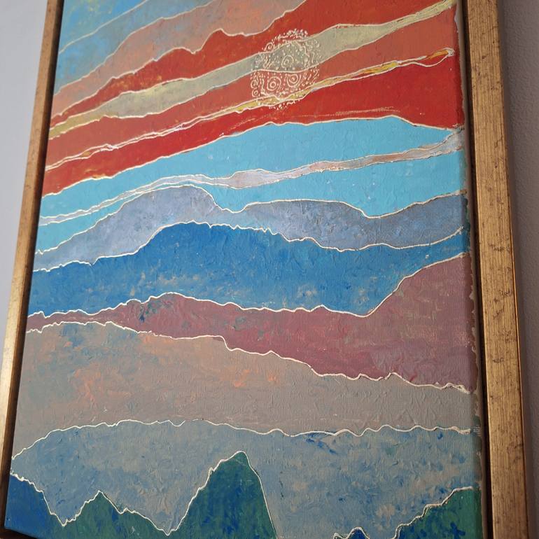 Original Contemporary Nature Painting by Elif Lewis
