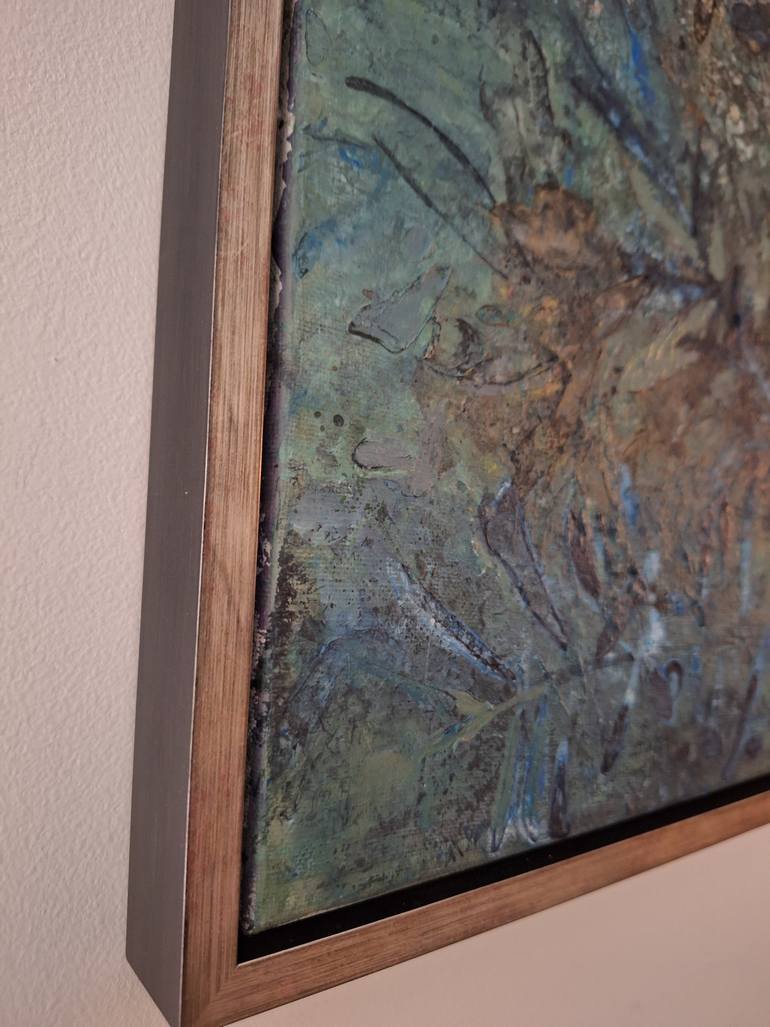 Original Contemporary Botanic Painting by Elif Lewis
