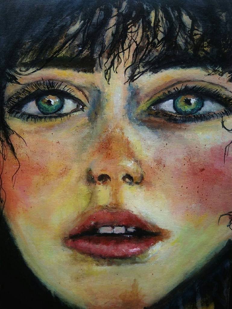 Print of Impressionism Women Paintings by Sasha Brisac 