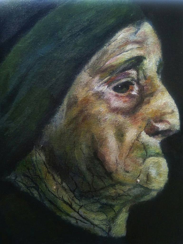 Print of Realism Women Paintings by Sasha Brisac