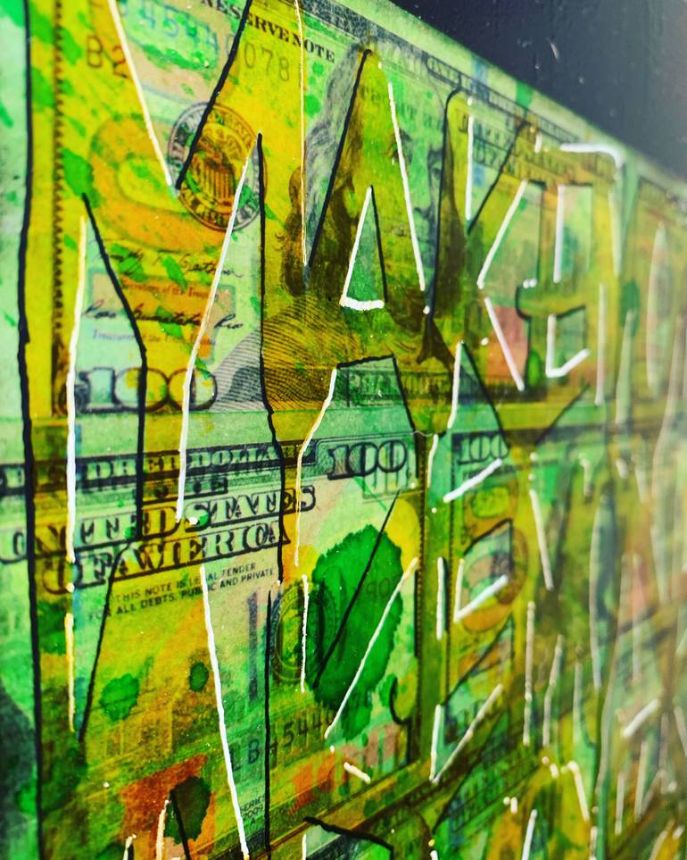 Original Contemporary Pop Culture/Celebrity Painting by Mr Popcorn