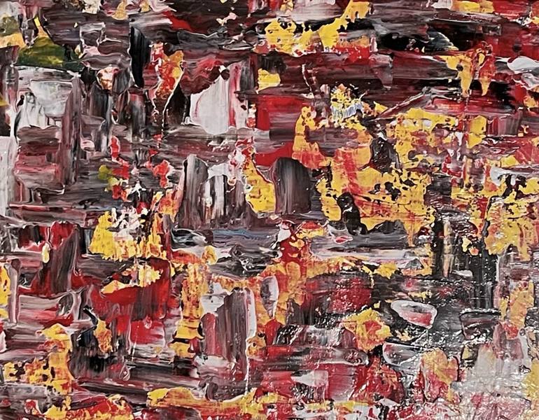Original Abstract Painting by Arteus A