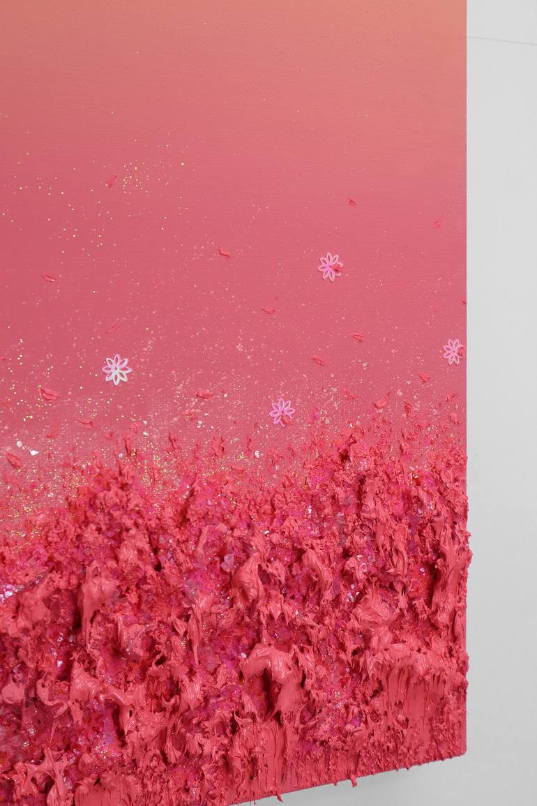 Original Conceptual Landscape Painting by Yang Hee Kim