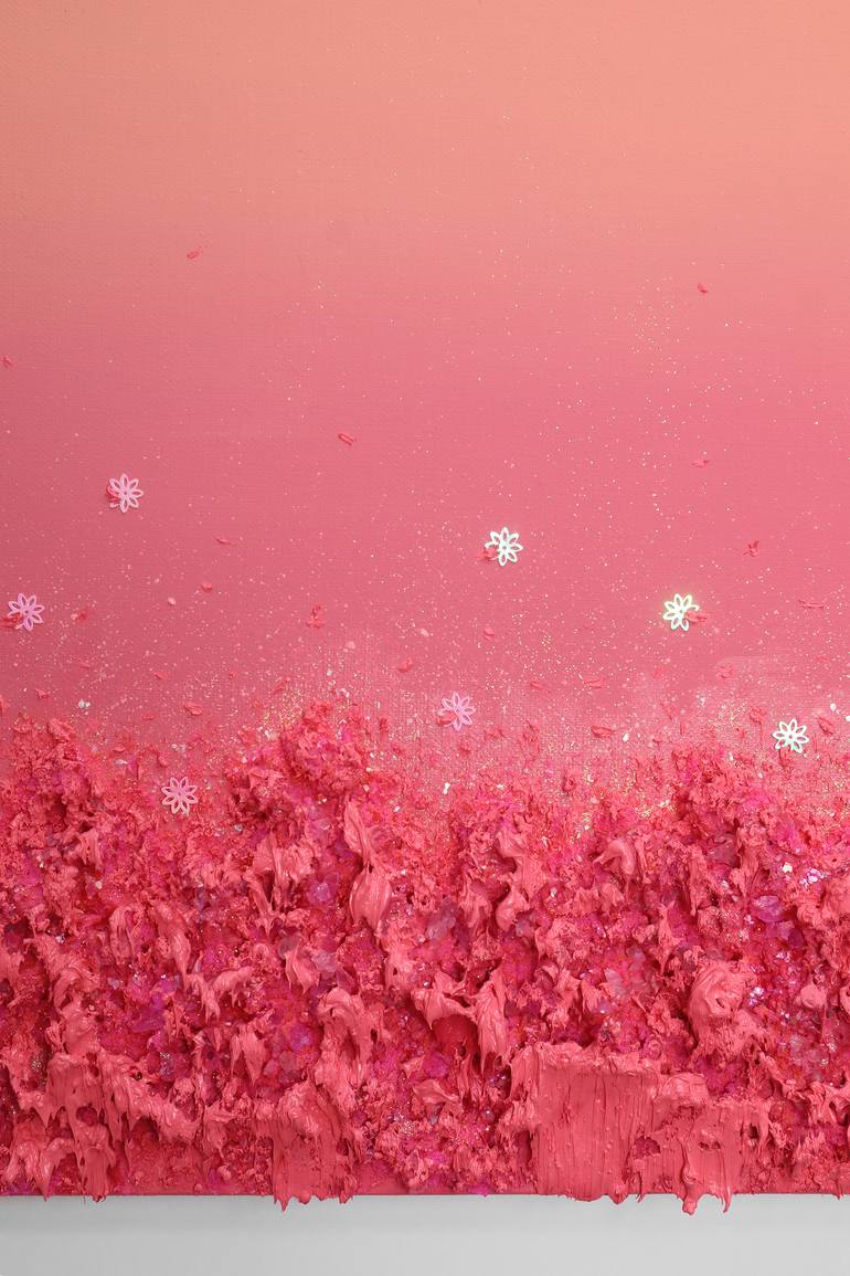 Original Conceptual Landscape Painting by Yang Hee Kim