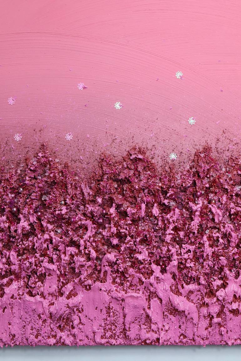 Original Abstract Landscape Painting by Yang Hee Kim