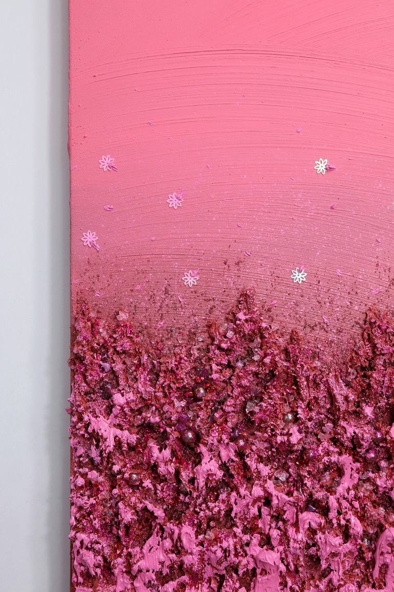 Original Abstract Landscape Painting by Yang Hee Kim