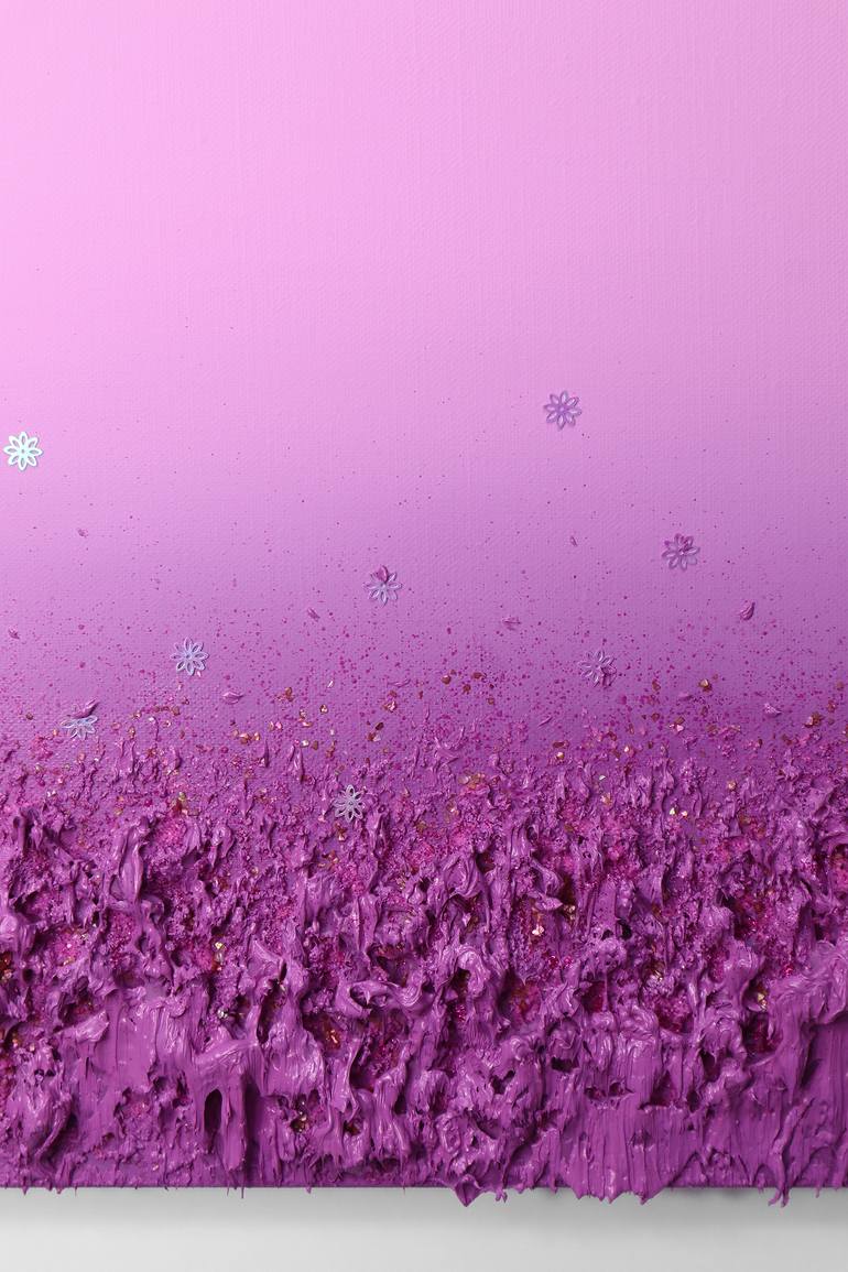 Original Abstract Landscape Painting by Yang Hee Kim