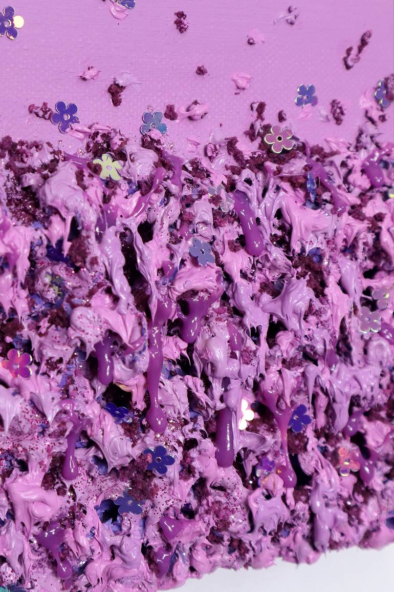 Original Abstract Landscape Painting by Yang Hee Kim