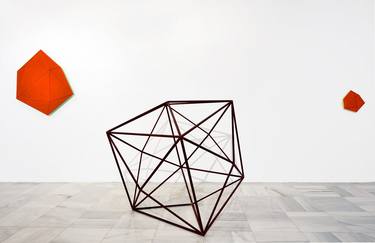 Original Abstract Geometric Installation by Xaverio Muñoz