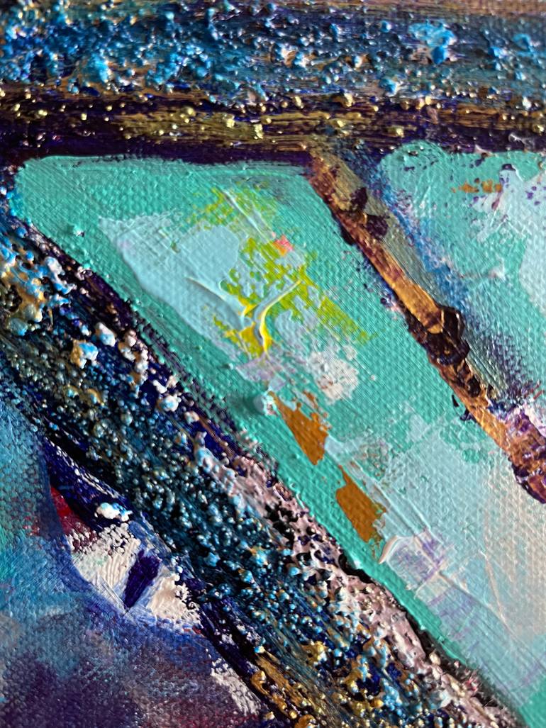 Original Abstract Expressionism Abstract Painting by Nikita De Kruyf